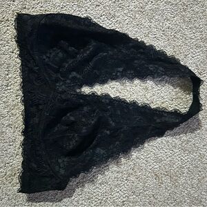 Elegant Black Lace Bralette